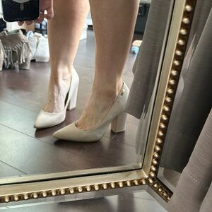 Calvin Klein Nude Pointy Toes Heels
